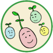 ここだね(フリースクールここだね)のロゴ