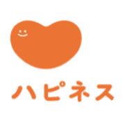 happiness (ハピネス) Logo