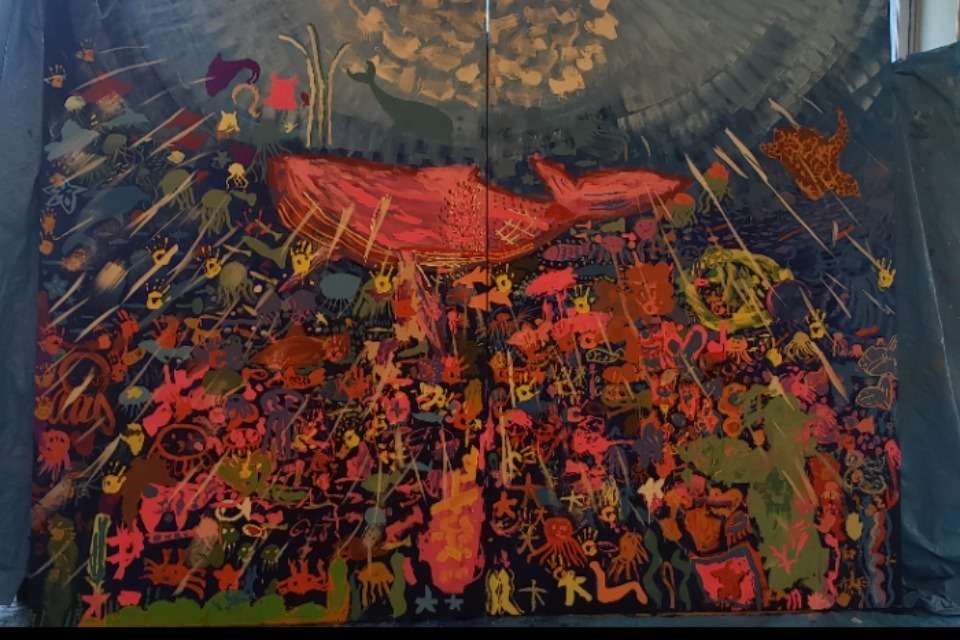 藍の風の画像