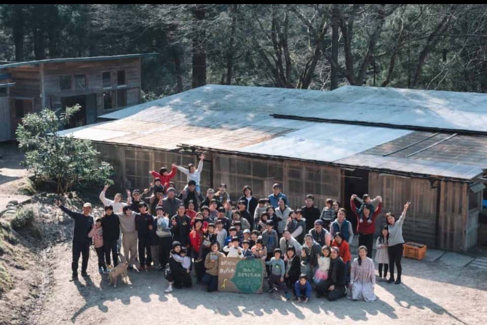 自然がっこう旅をする木の画像
