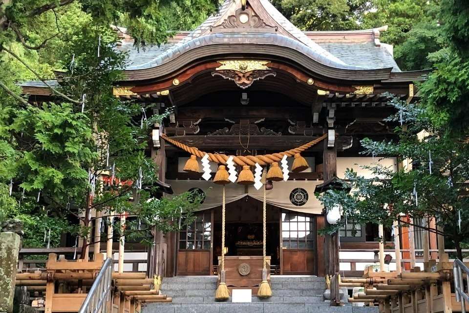 下田八幡神社例大祭　若者執行部の画像