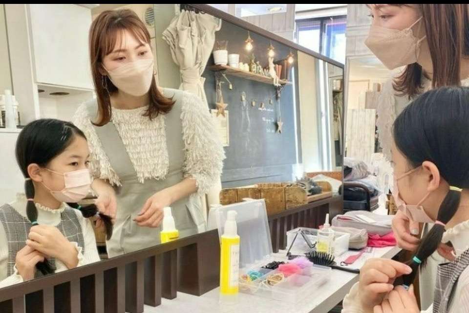 こども美容室の画像