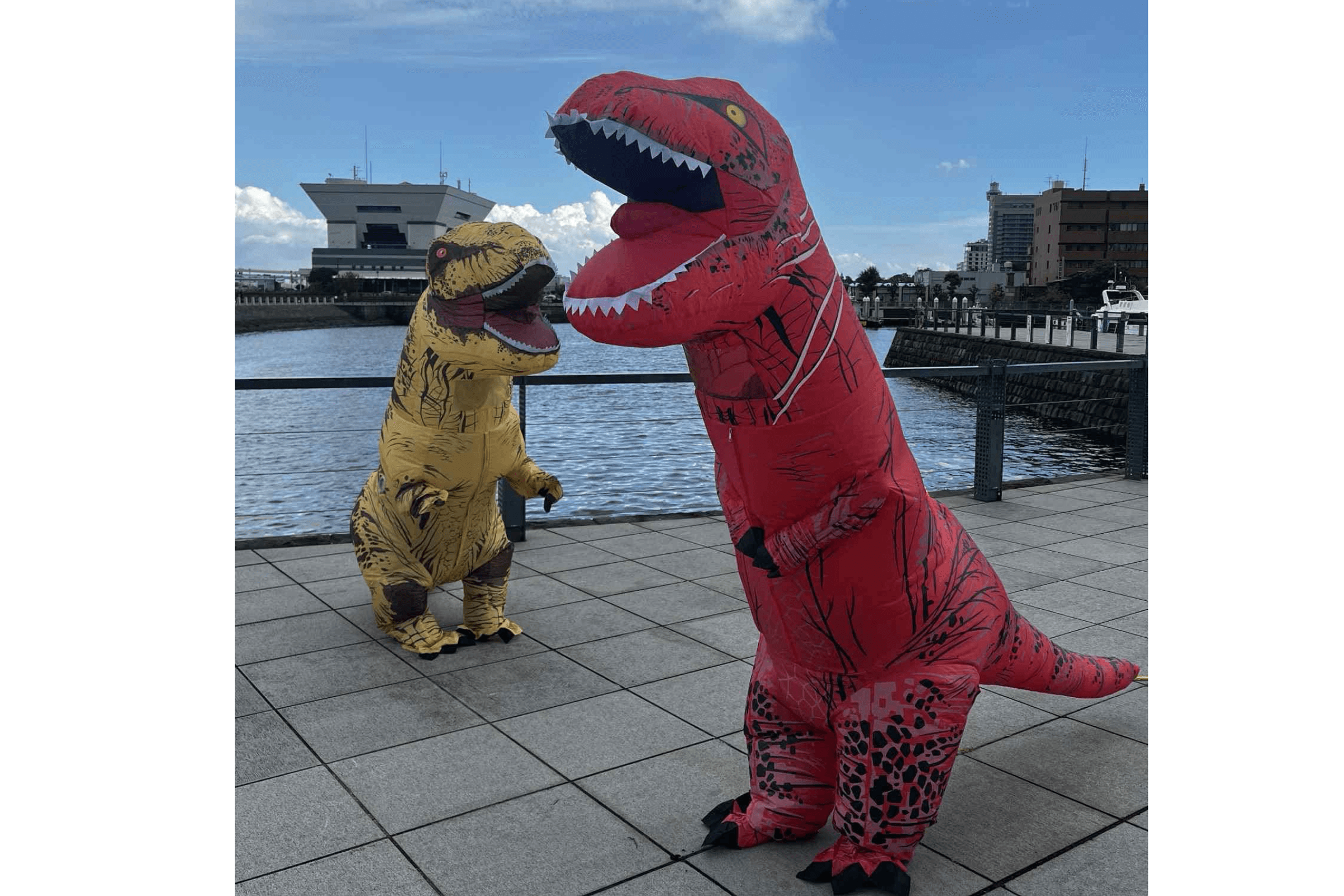 【当日企画】オープニングにティラノザウルスが来る！のメインビジュアル