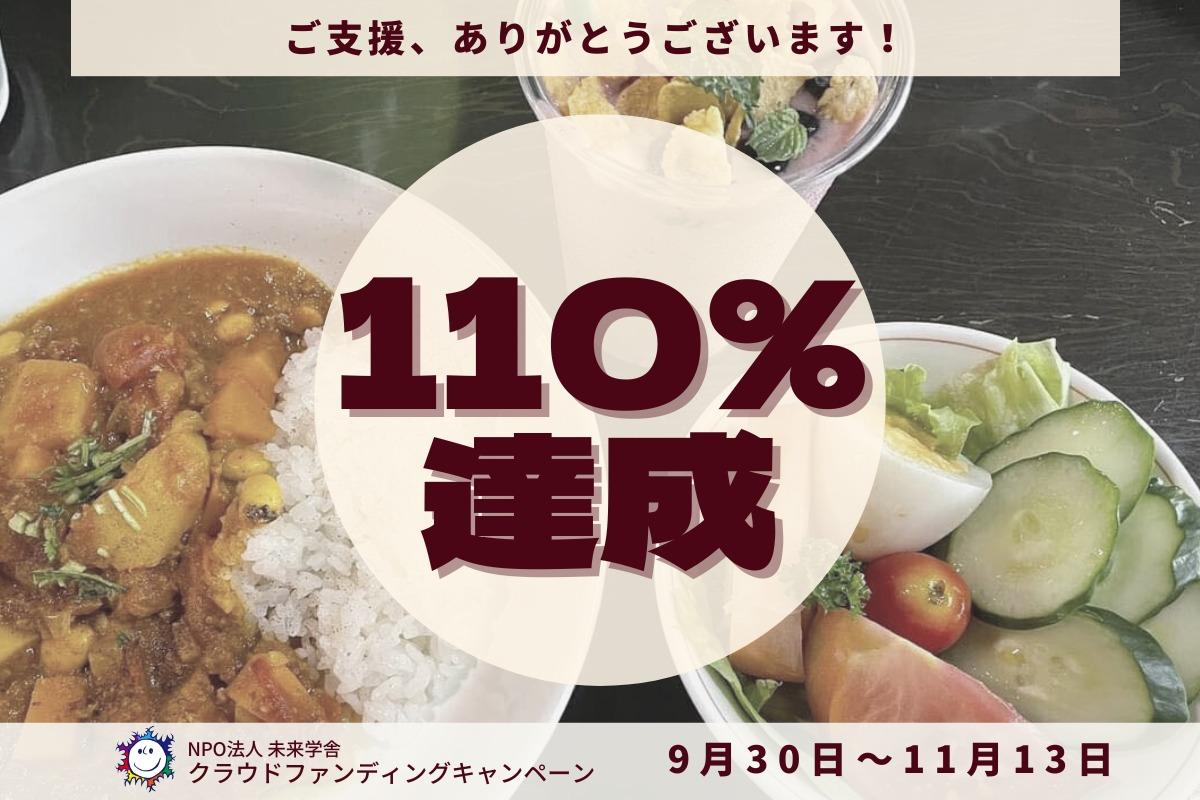 【進捗報告/御礼】クラウドファンディング３週間で565,409円のご寄付をいただきました！のメインビジュアル