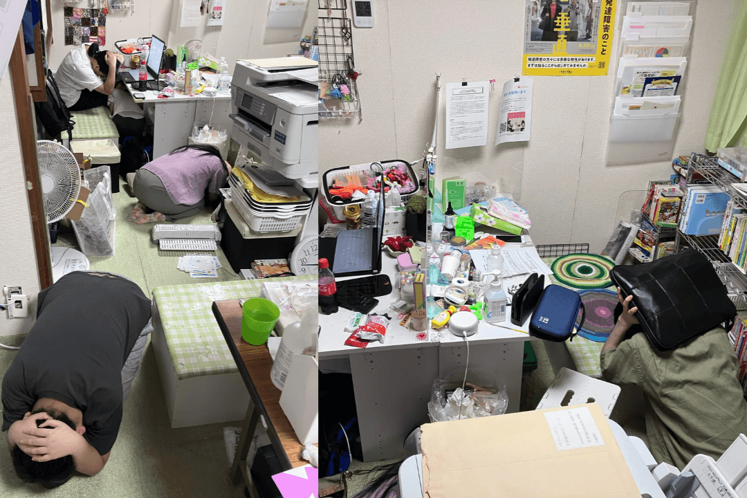 事務所で防災訓練をしましたのメインビジュアル