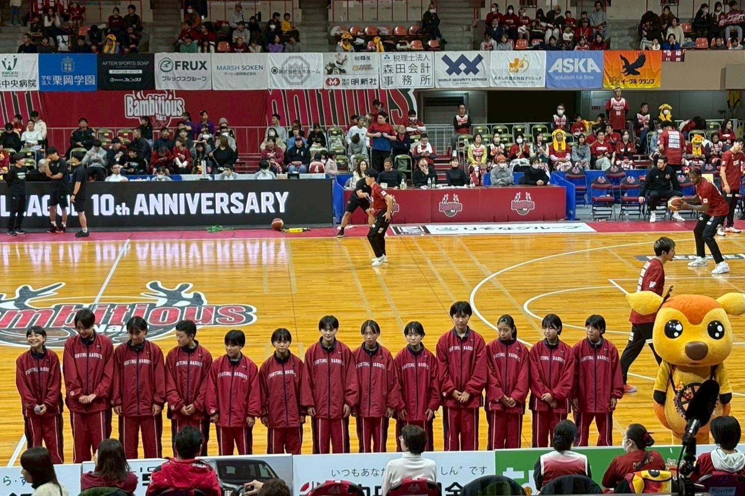 活動報告｜バンビシャス主催 全国大会壮行会に参加しましたのメインビジュアル