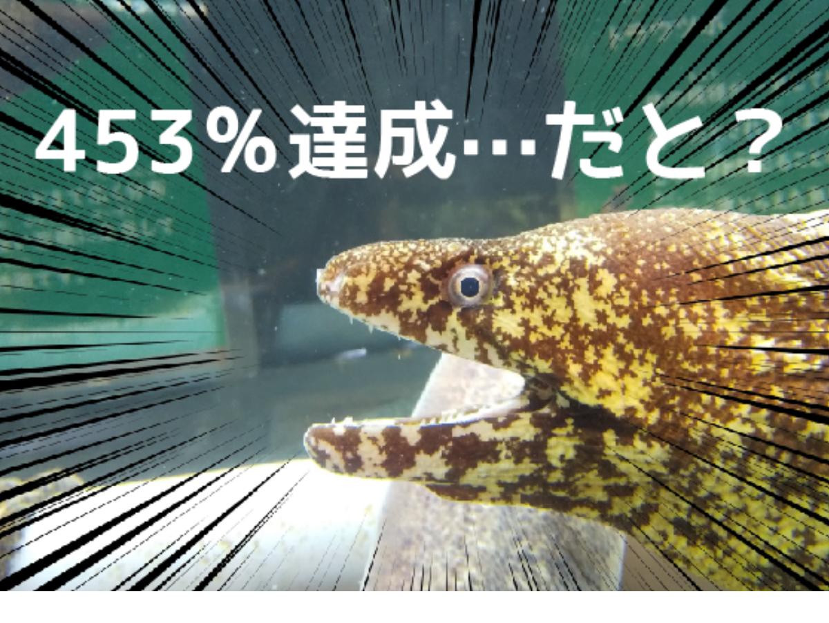 【ビックリ！初日で43名からご祝儀が！】のメインビジュアル