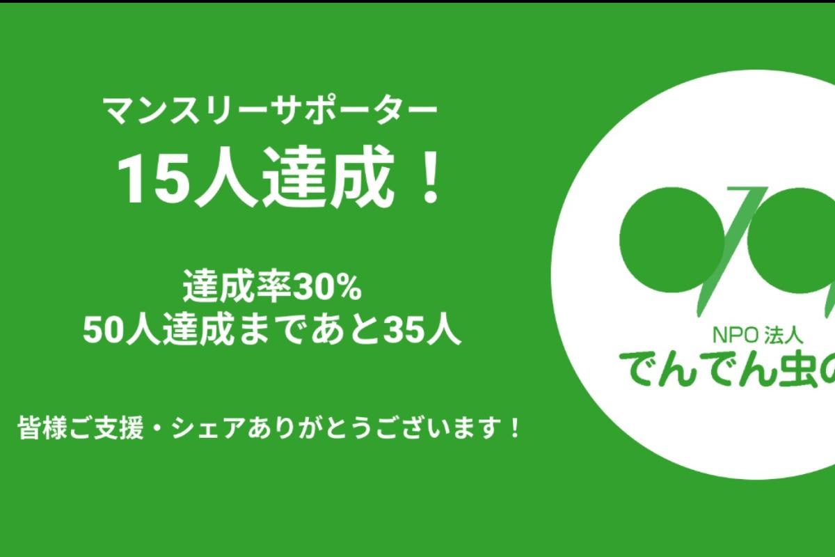 15人達成！のメインビジュアル