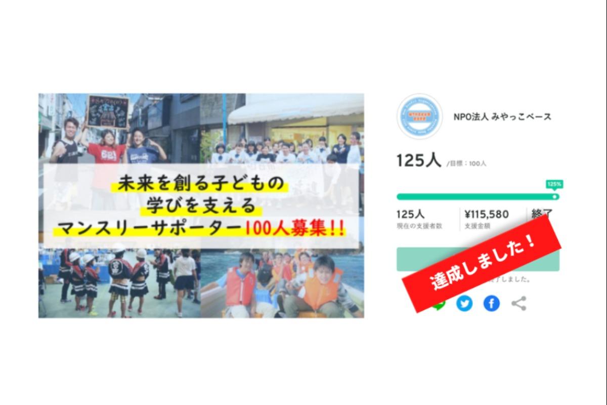御礼とキャンペーン終了のお知らせのメインビジュアル