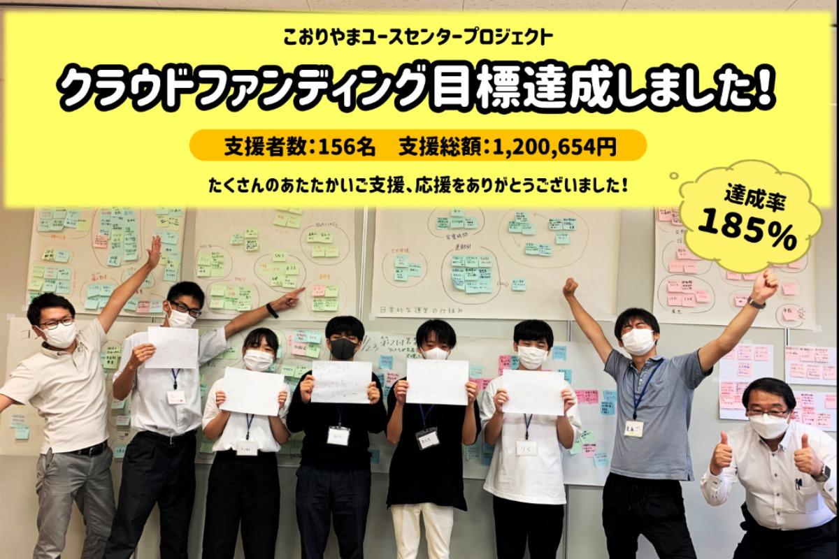 ”こおりやま”の子ども若者が社会と繋がる地域活動拠点をつくりたい！寄附キャンペーンへのご支援の御礼のメインビジュアル