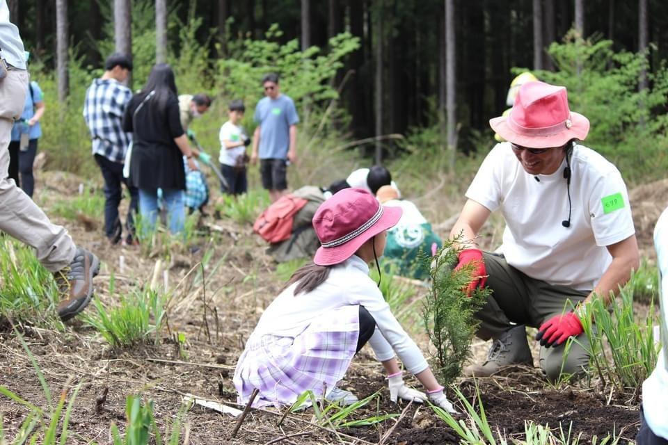 ４月　富士山麓で植林体験ツアーのメインビジュアル