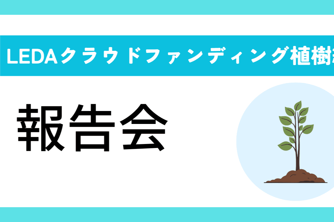 11/22（土）に実施した報告会のアーカイブ動画のメインビジュアル