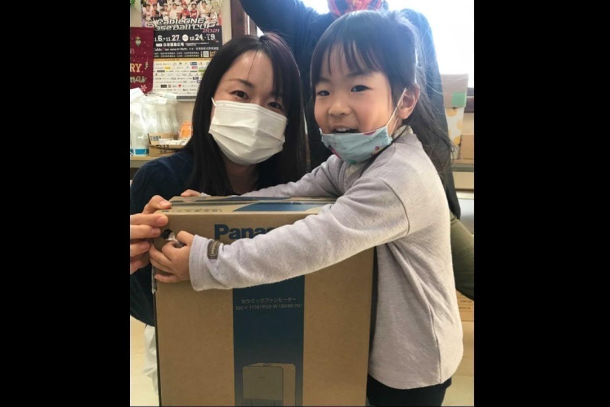 ■被災された住民の皆さまへ、暖房器具をお届けしました！のメインビジュアル