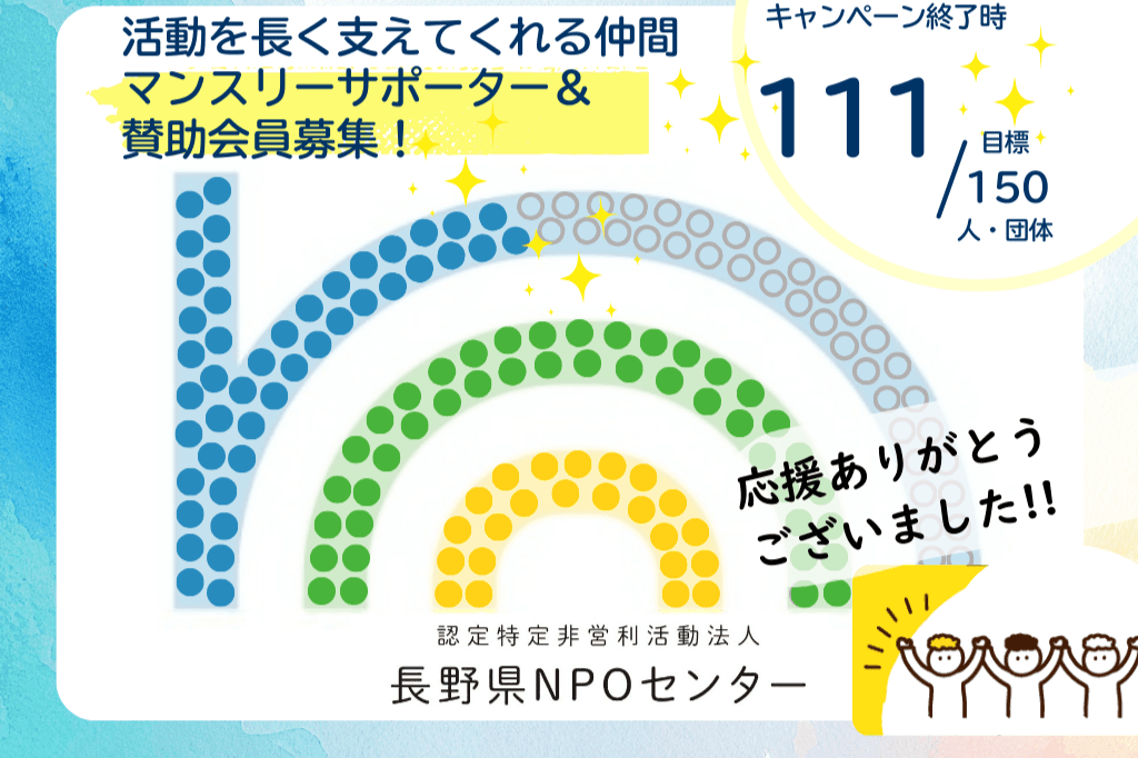 キャンペーンの最終結果をご報告しますのメインビジュアル