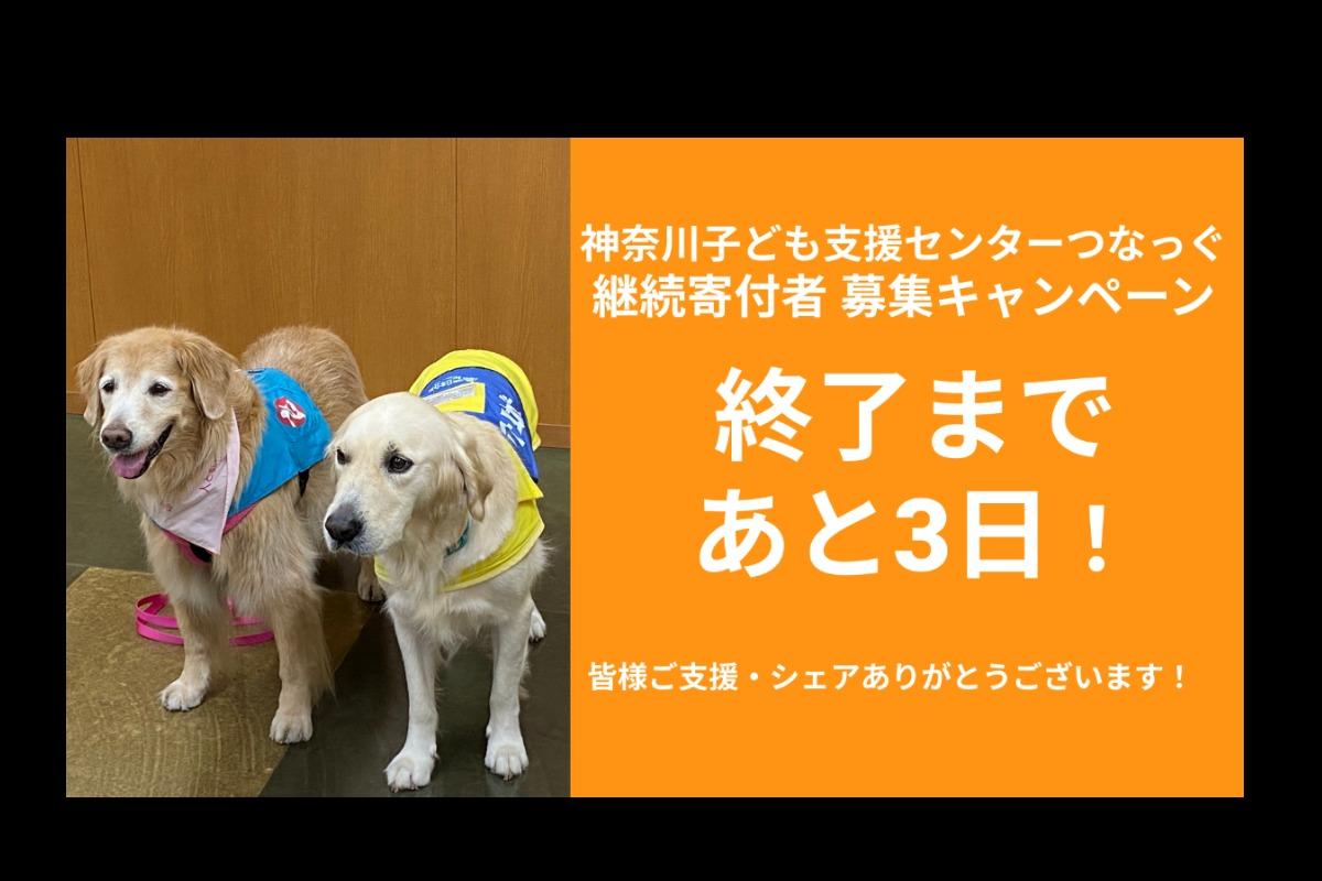 キャンペーン終了まで後3日！ゴールまで後6人！のメインビジュアル