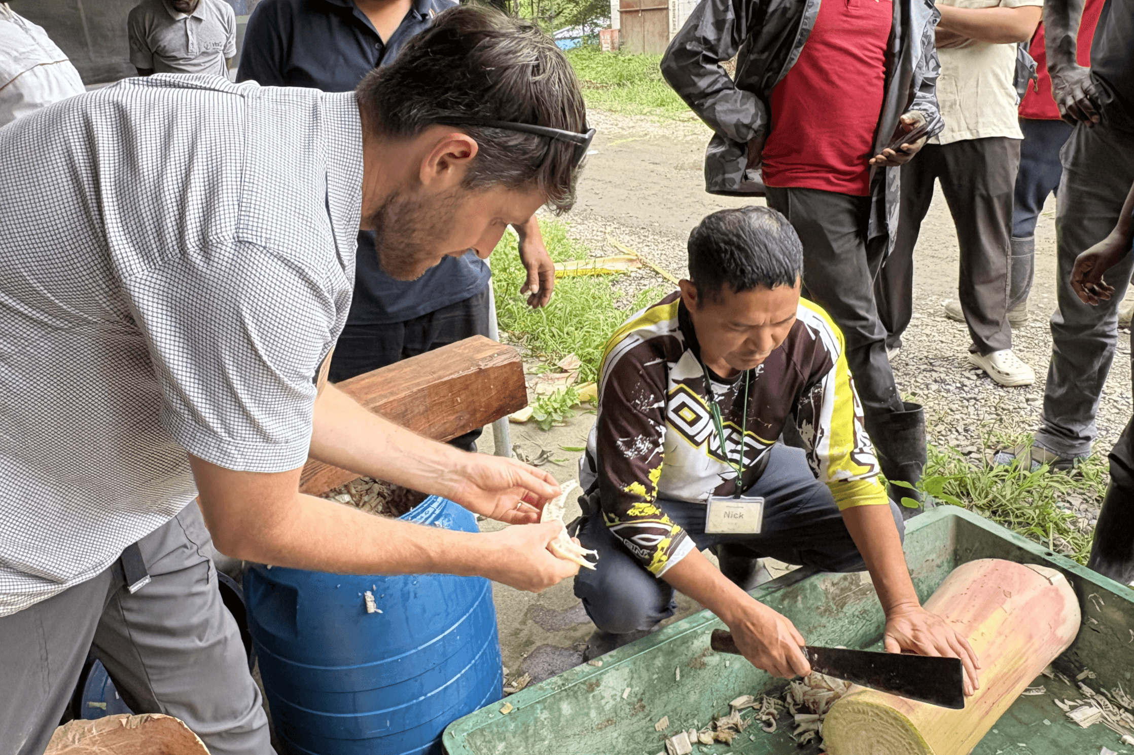 [Campus Live Report] The Banana Stem Turns into Feed! — What Kind of Agricultural Techniques Are ARI Participants Learning in Japan? Main Visual