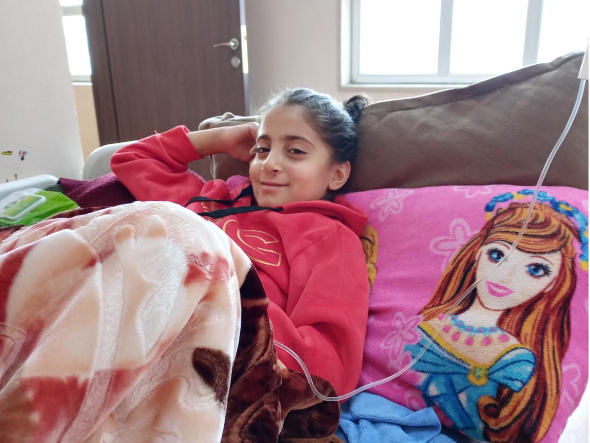 シリア難民がん患者のマヤちゃんを支援しましたのメインビジュアル