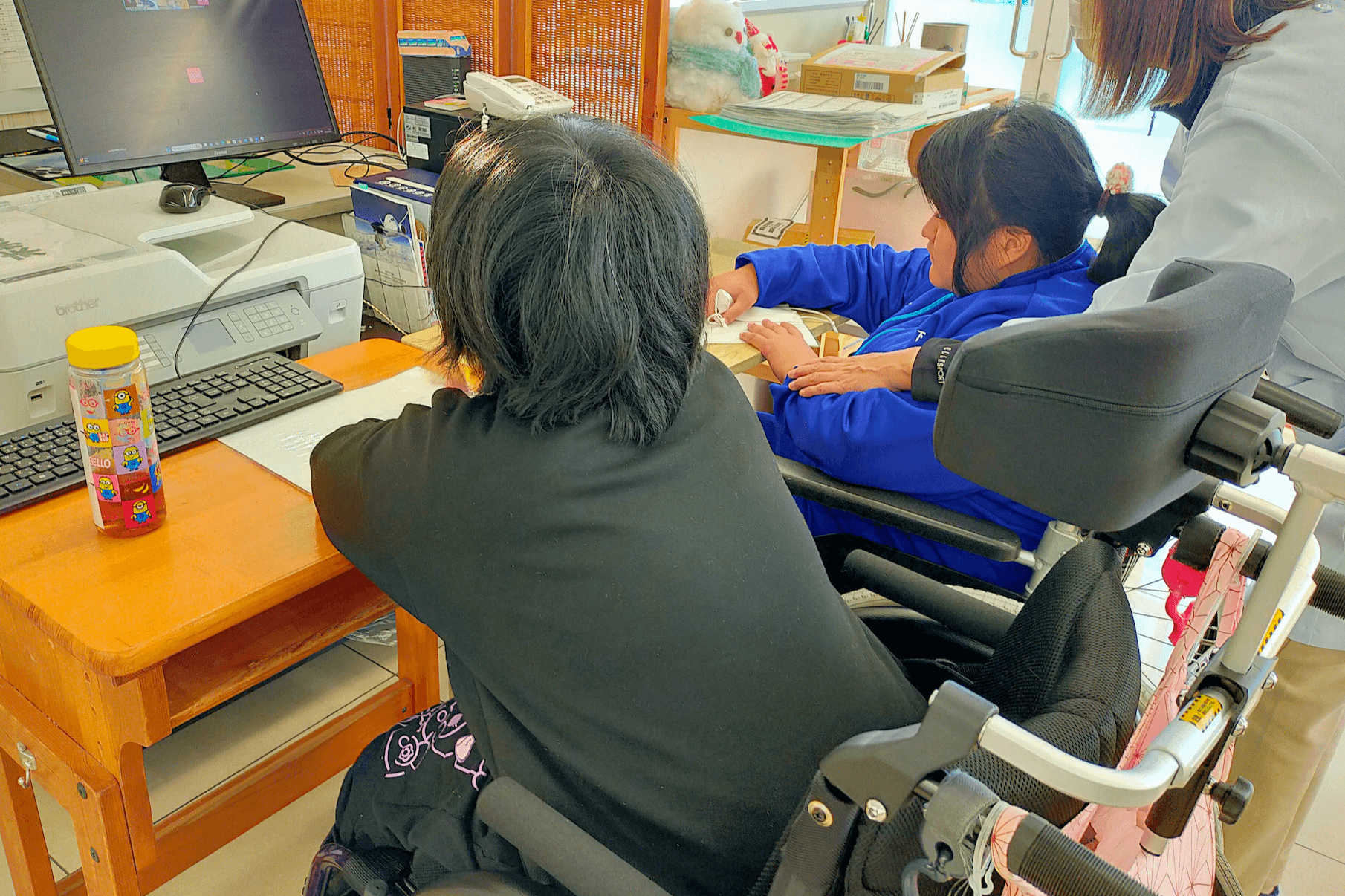 学生との触覚ドラムオンライン交流！のメインビジュアル