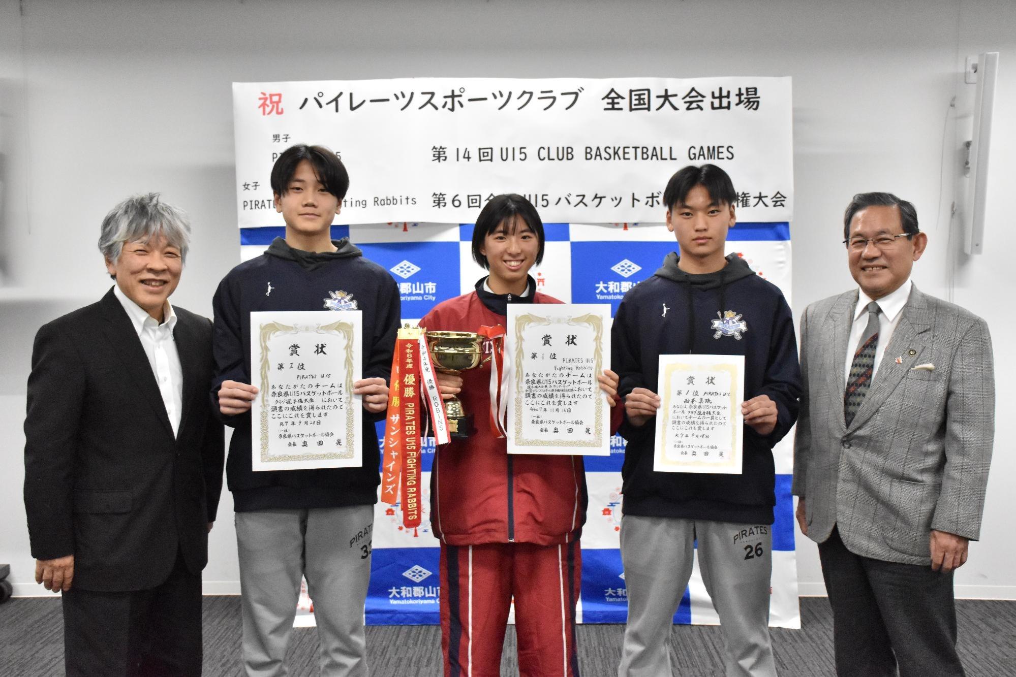 大和郡山市市長　表敬訪問 活動報告のメインビジュアル