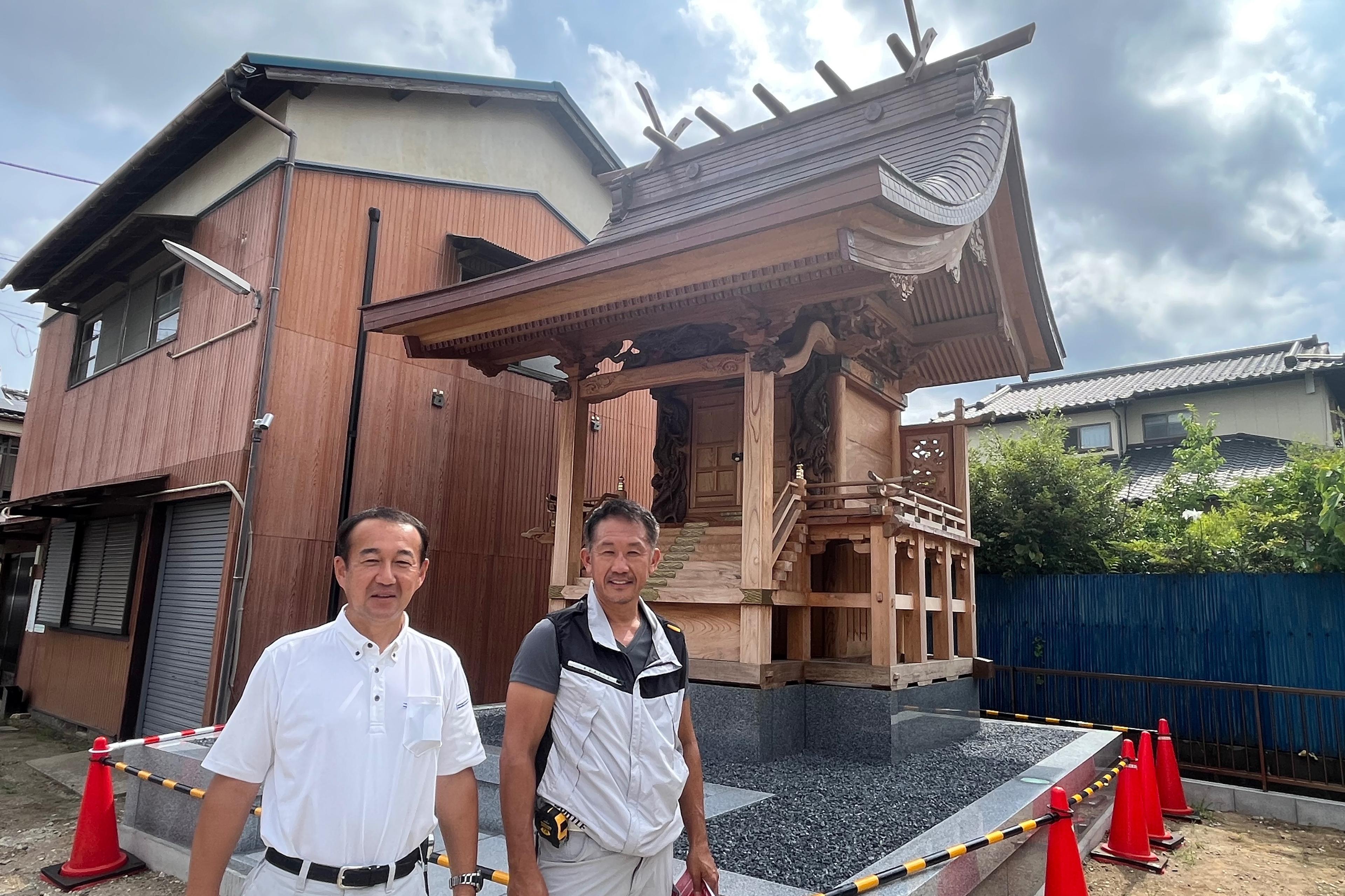 外構工事を担当していますのメインビジュアル