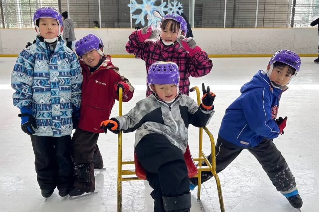 低学年・年長組スケート体験⛸️のメインビジュアル