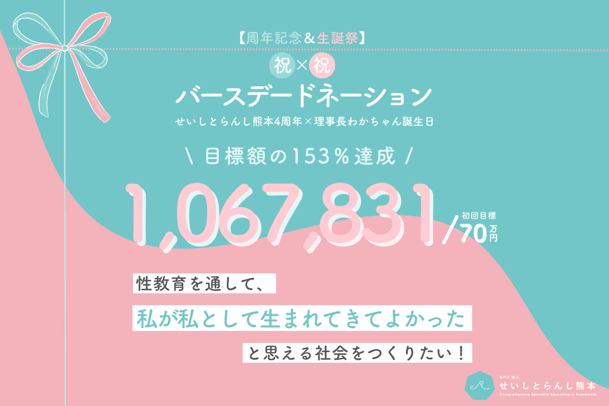 【報告】キャンペーン終了のお知らせと御礼「みなさん、本当にありがとうございます！」のメインビジュアル