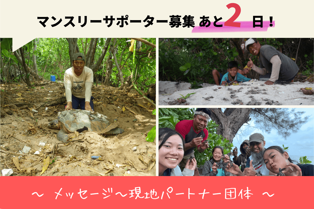 メッセージ～現地パートナー団体スタッフJamaludinのメインビジュアル