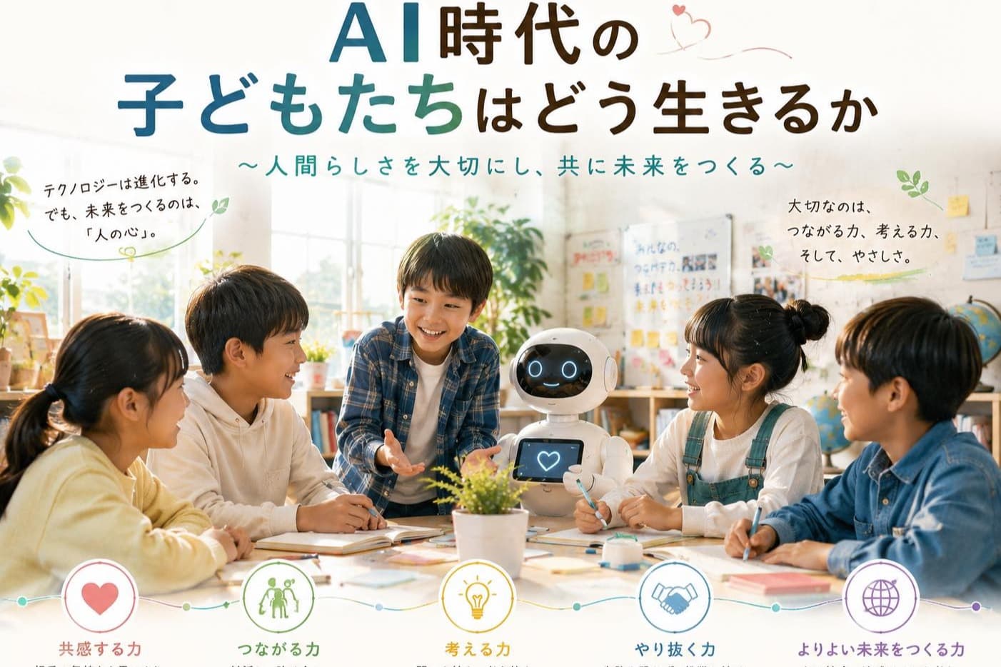 AI時代に子供たちに必要なこと!のメインビジュアル