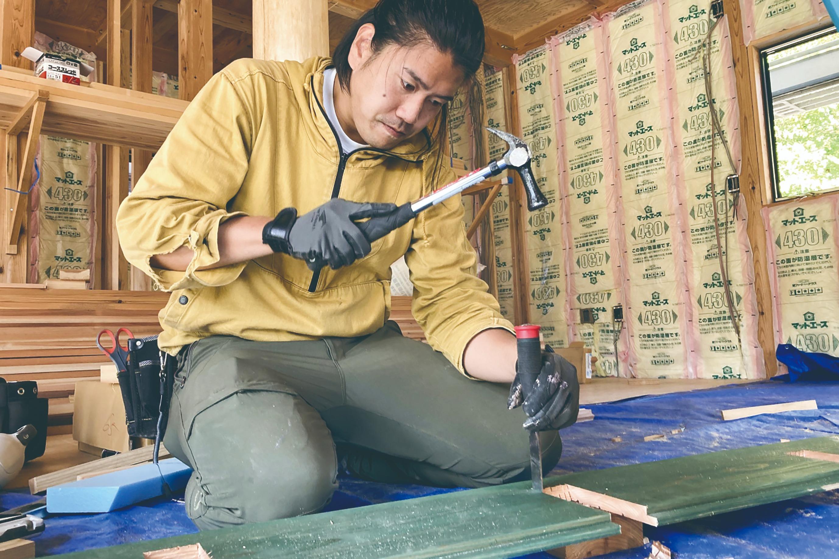 寺子屋一のクラフター　山の中フリースクール校の下條真輝（しもさん）です。のメインビジュアル