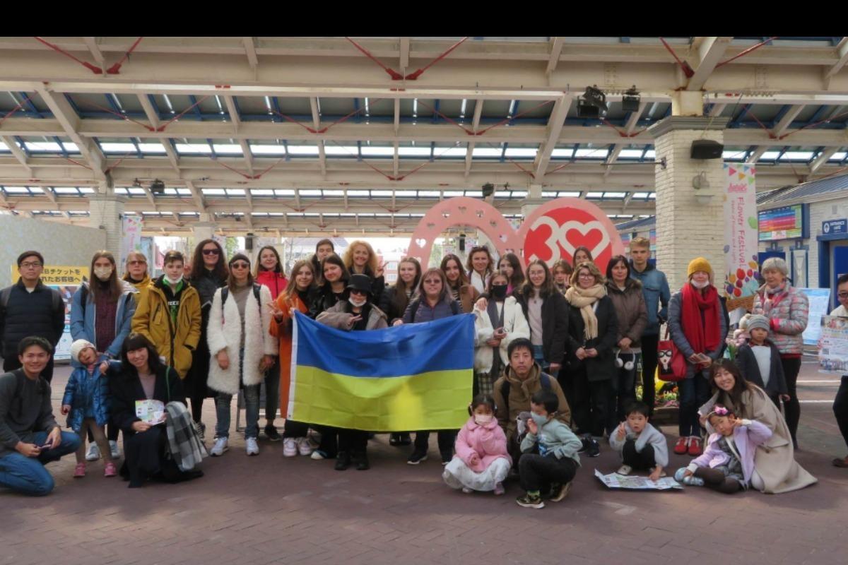 佐賀に避難するウクライナ人の方々のためのバースデードネーション/ Birthday donation for evacuees from Ukraine in my home town Saga. Image