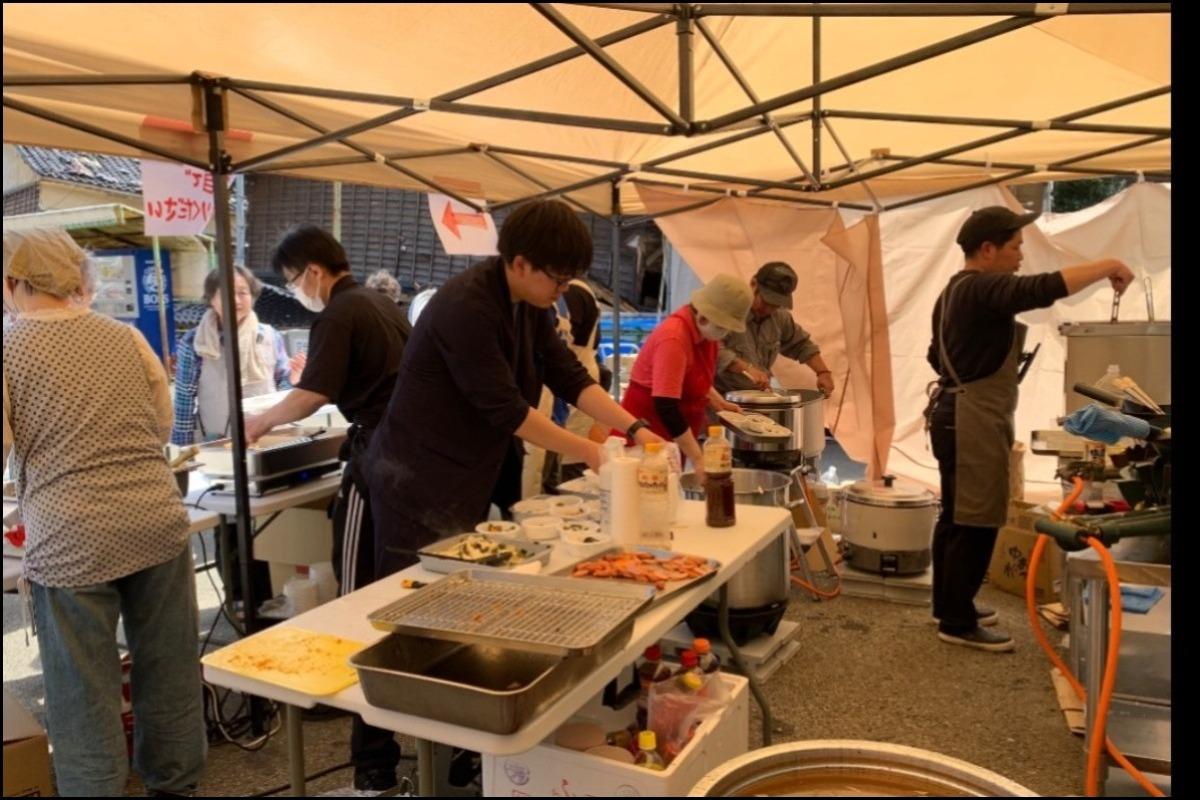 ＜能登半島輪島市町野町＞地元スーパーの食材で循環型炊き出しを行います！の画像