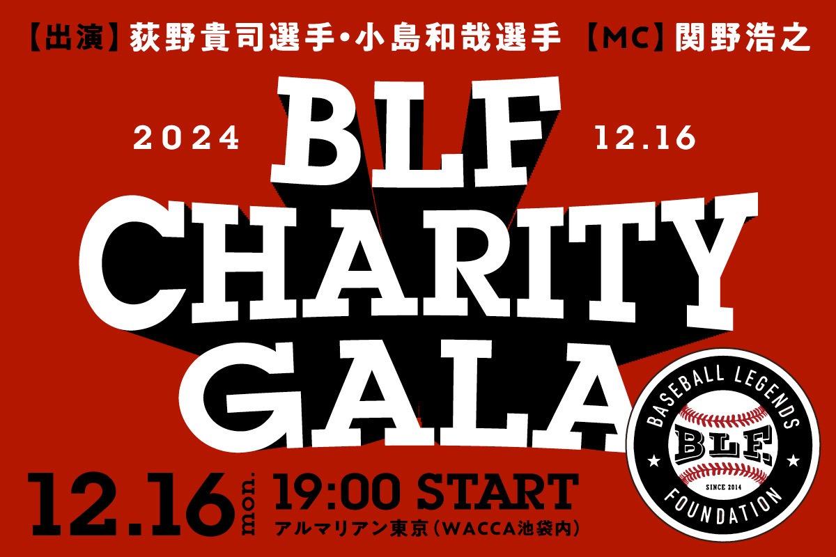 BLFチャリティーGALA 2024を通じてプロ野球選手と一緒に支援を届けよう！ Image