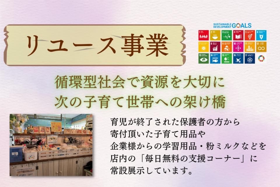 リユース事業のメインビジュアル