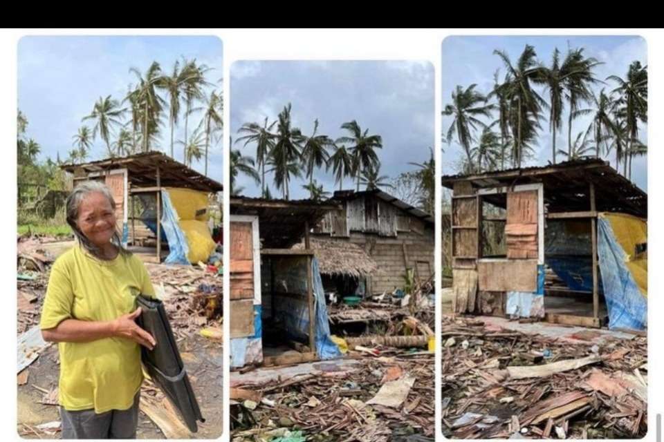2021年12月フィリピン中南部を襲った台風22号の被災地サポートのメインビジュアル