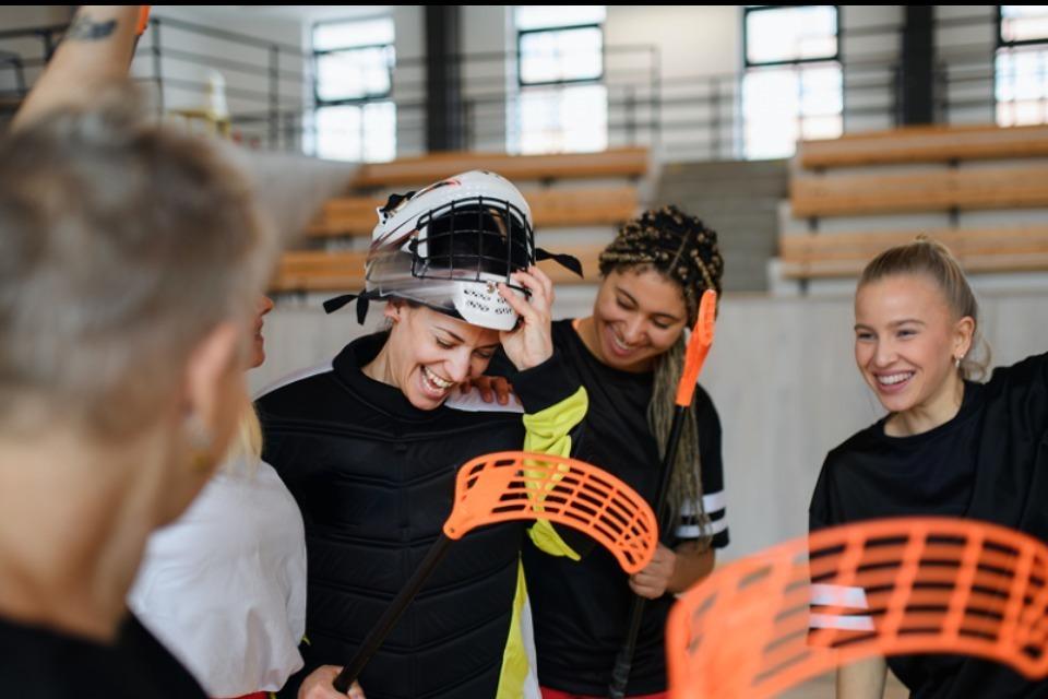 四国フロアボール地区大会(公式戦&初心者部門)プロジェクトのメインビジュアル