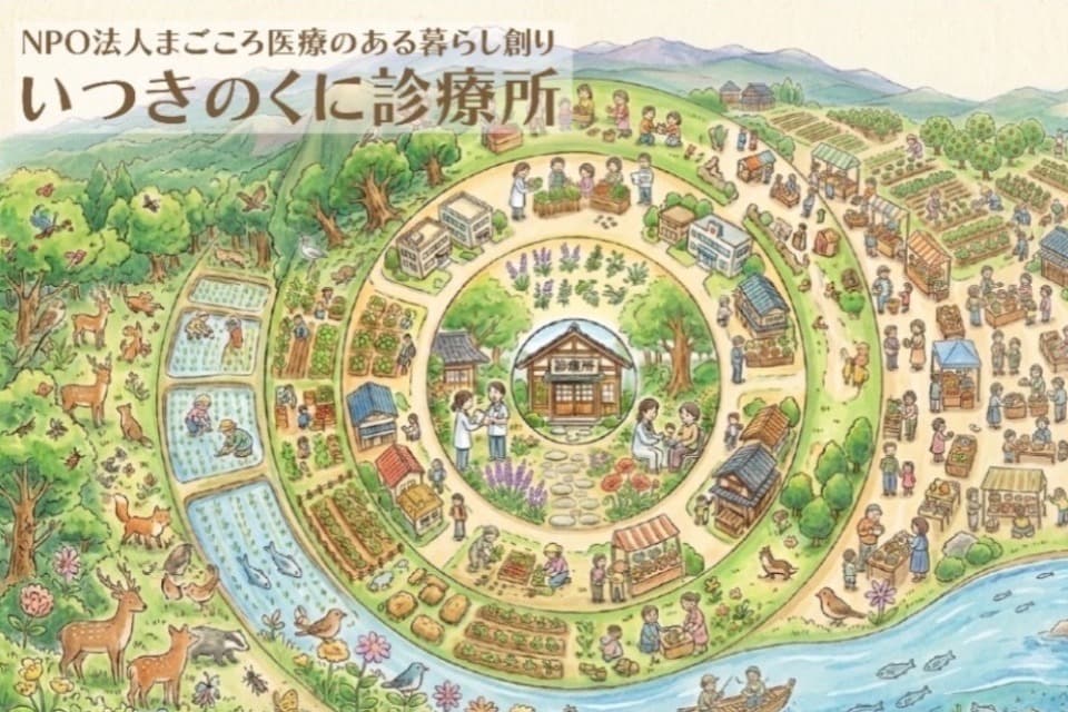 NPO法人 まごころ医療のある暮らし創り いつきのくに診療所のメインビジュアル