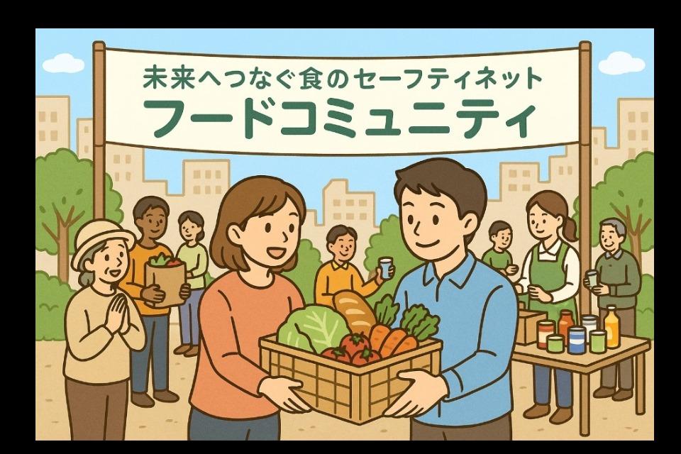 食のセーフティネットで未来をつなぐフードコミュニティのメインビジュアル