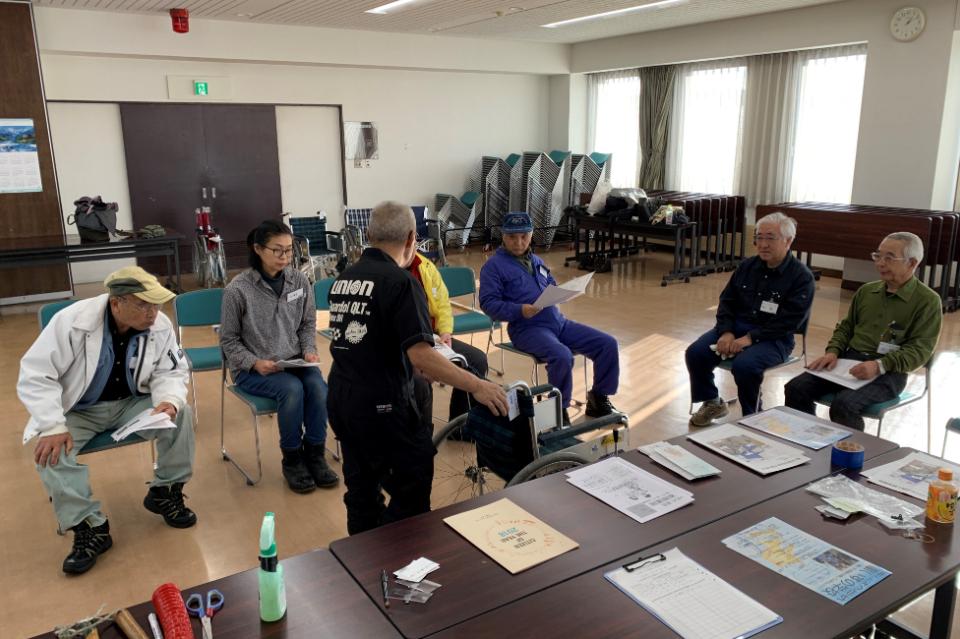 -国内事業ー 車いす整備体験講座 Main Visual