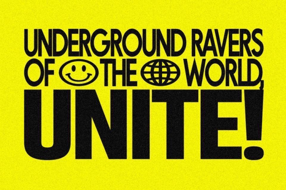 <WAIFU x Protest Rave> 東京を拠点とするクラブ関係者のためのStrike Fund運営のメインビジュアル