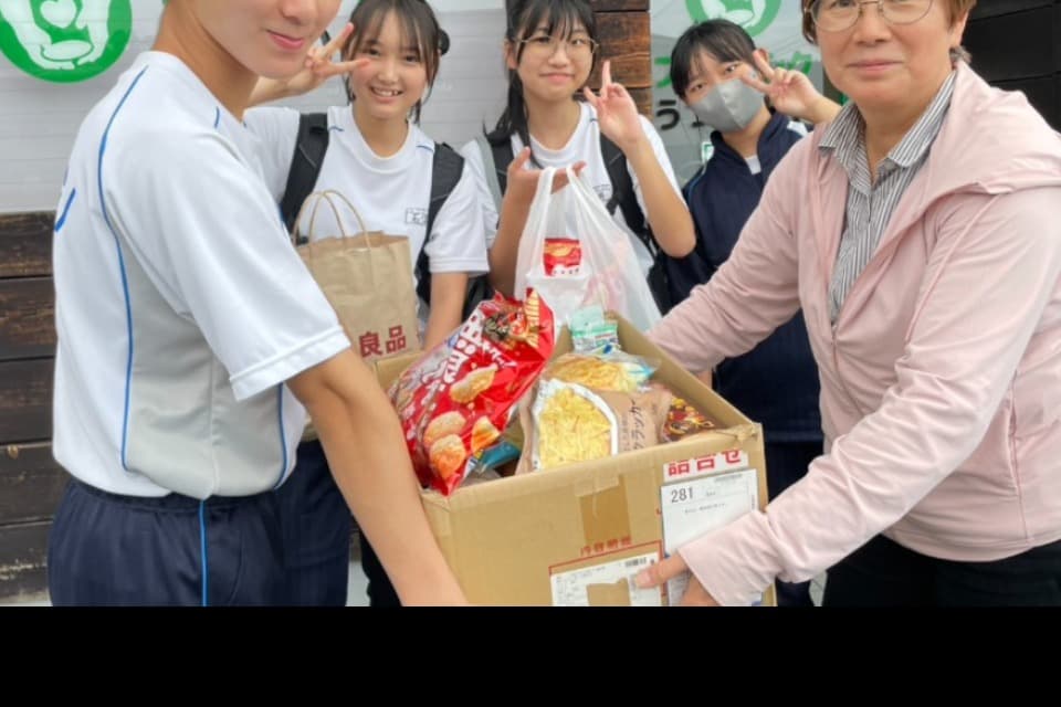フードバンク(集めてつなぐ)のメインビジュアル