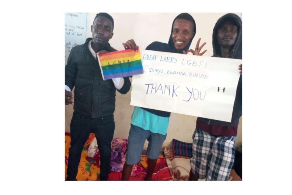 ナイロビ都市部生活者のＬＧＢＴＩ難民への支援のメインビジュアル
