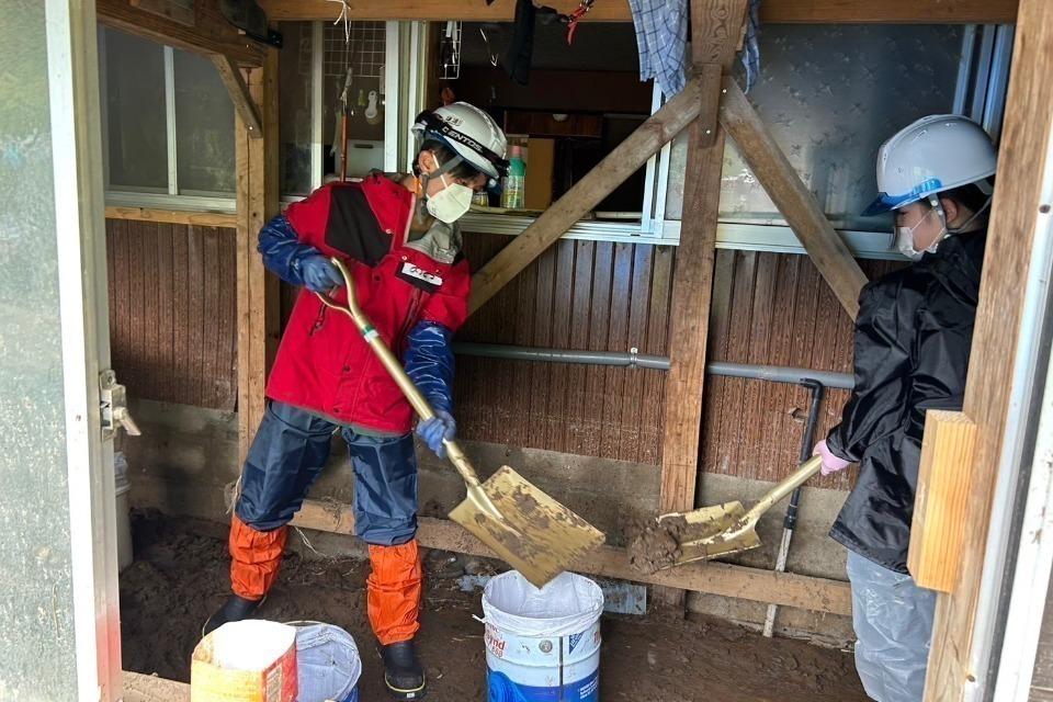 災害支援事業のメインビジュアル