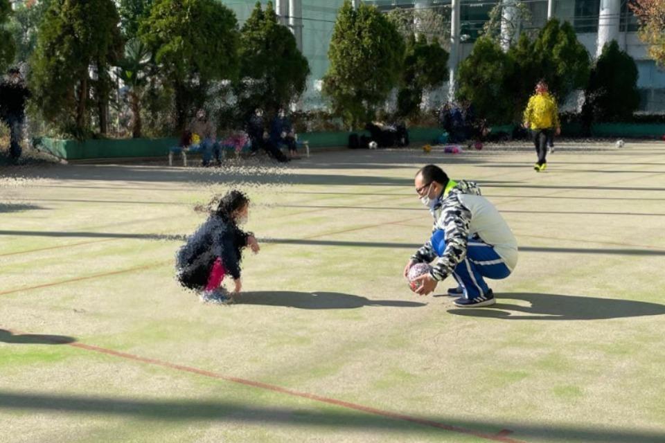 障がい児サッカースクール「ピジョン」のメインビジュアル