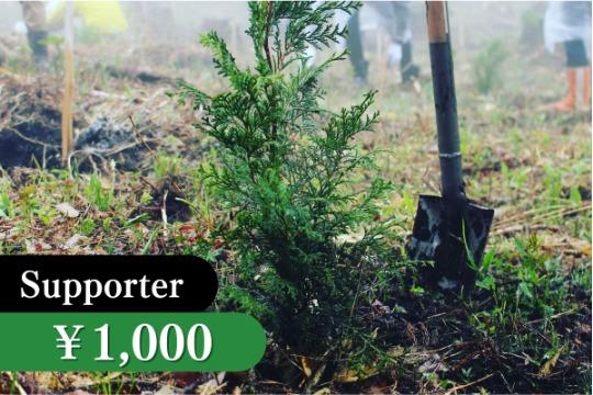 苗木1本の寄付 1,000円の画像