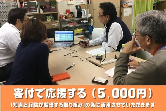 寄付で応援の画像