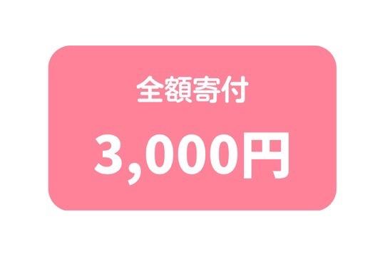 ●全額寄付コース(寄付金控除対象・リターン無し)の画像