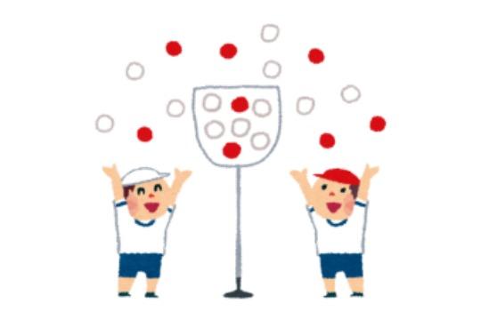 たくさん投げれる玉入れボールセットの画像