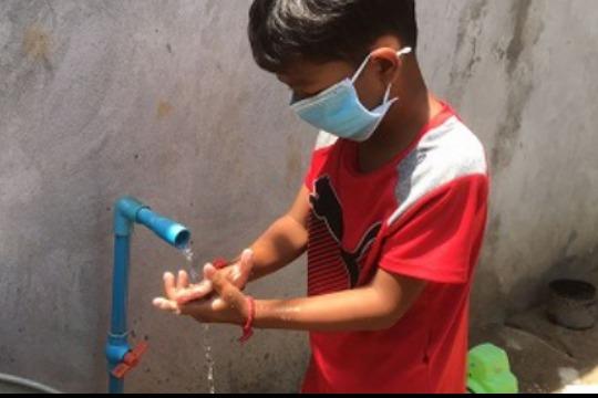 児童保護施設の子どもたちの日用品にの画像