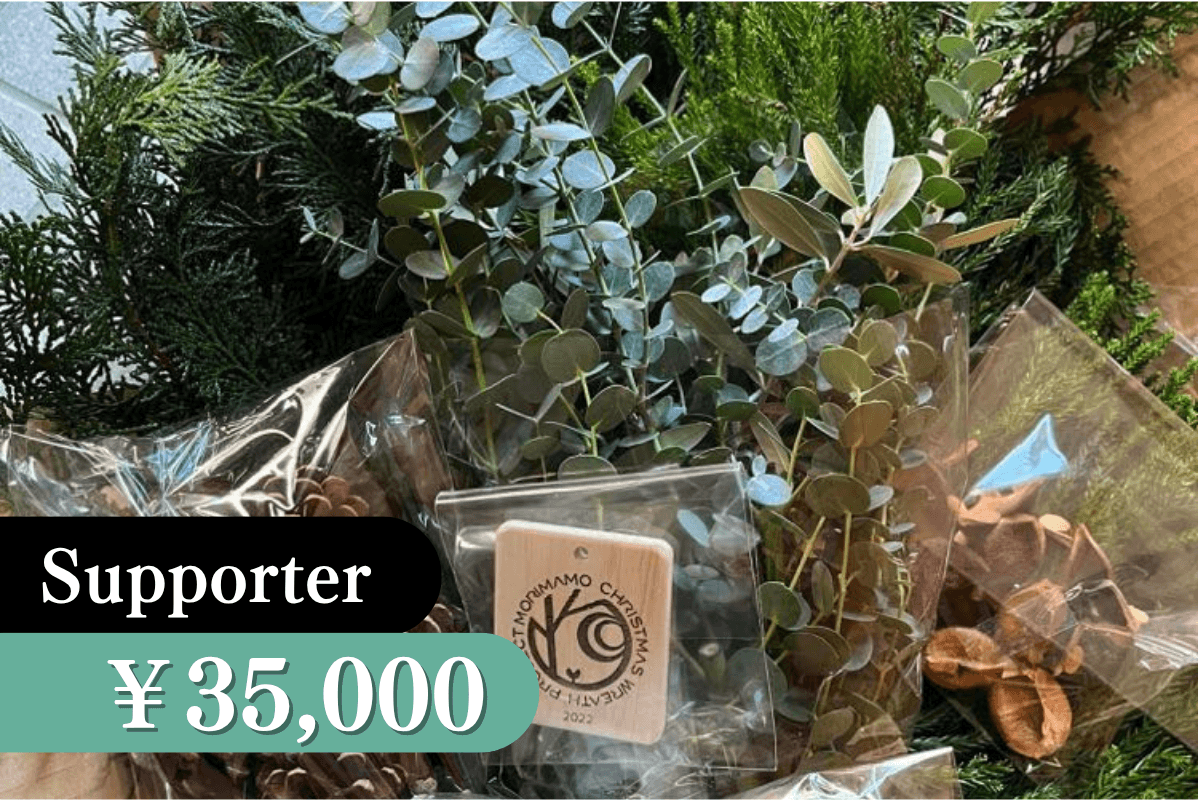 ワーク用リース材料10個セット(25cm)の画像