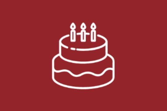 クリスマスケーキを1家庭に届ける Image